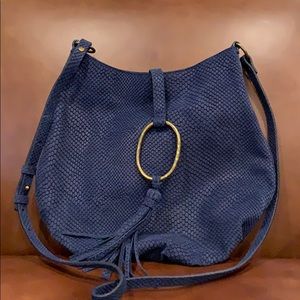 Lucky Brand blue leather purse